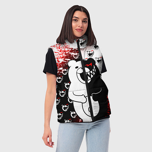 Женский жилет MONOKUMA / 3D-Красный – фото 3