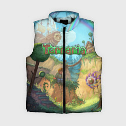 Женский жилет Terraria, цвет: 3D-черный