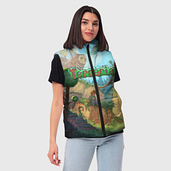 Женский жилет Terraria, цвет: 3D-черный — фото 2