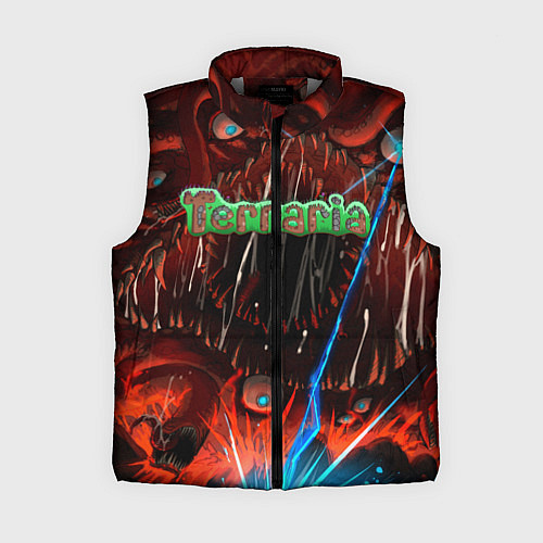 Женский жилет Terraria / 3D-Светло-серый – фото 1