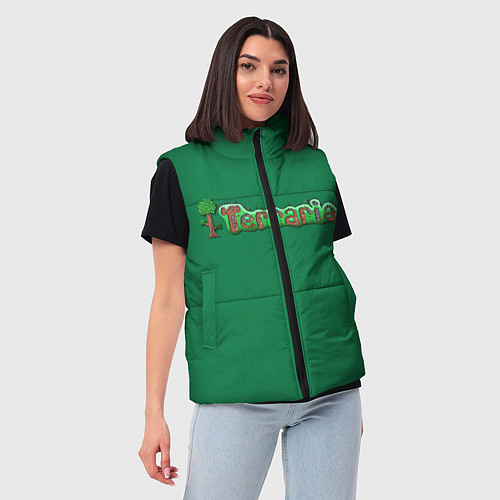 Женский жилет Terraria / 3D-Красный – фото 3