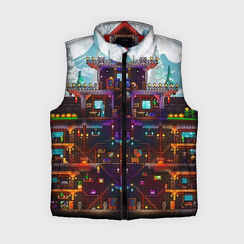 Женский жилет Terraria / 3D-Красный – фото 1