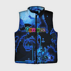 Женский жилет Terraria, цвет: 3D-черный