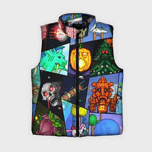 Женский жилет Terraria allpic / 3D-Черный – фото 1