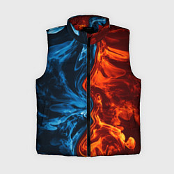 Женский жилет Огонь и вода