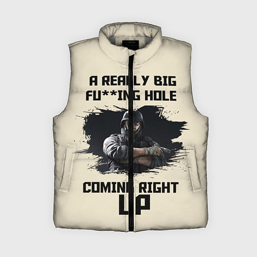 Женский жилет Rainbow Six Siege / 3D-Светло-серый – фото 1