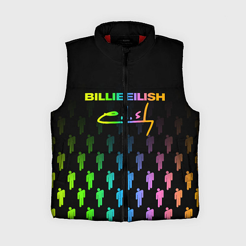 Женский жилет BILLIE EILISH / 3D-Красный – фото 1
