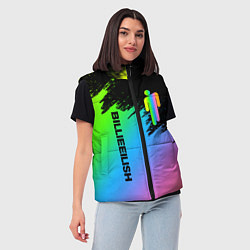 Женский жилет BILLIE EILISH, цвет: 3D-красный — фото 2