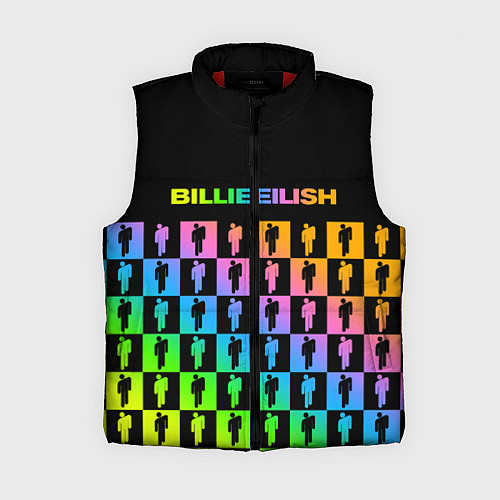Женский жилет BILLIE EILISH / 3D-Красный – фото 1