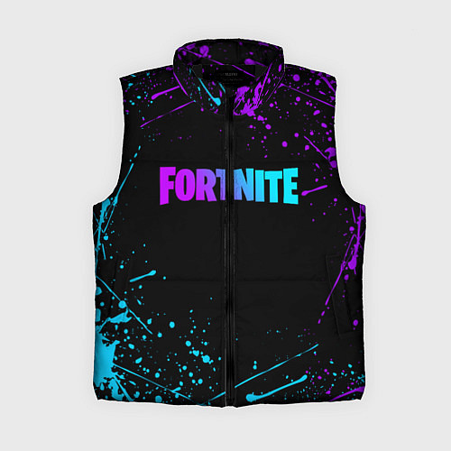 Женский жилет FORTNITE / 3D-Черный – фото 1