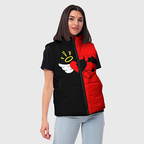 Женский жилет ЕГОР КРИД / 3D-Красный – фото 3