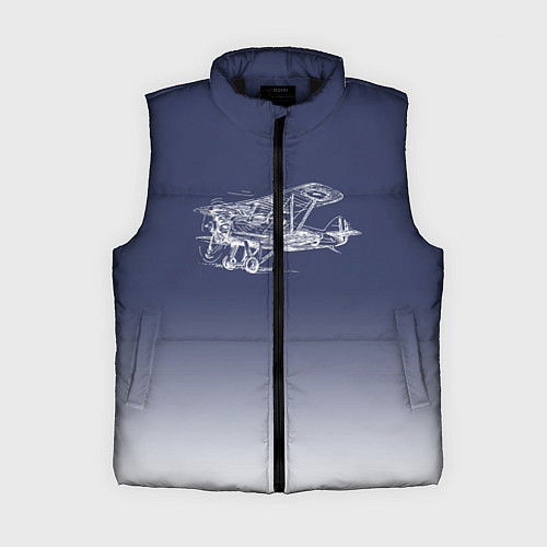 Женский жилет Биплан / 3D-Черный – фото 1