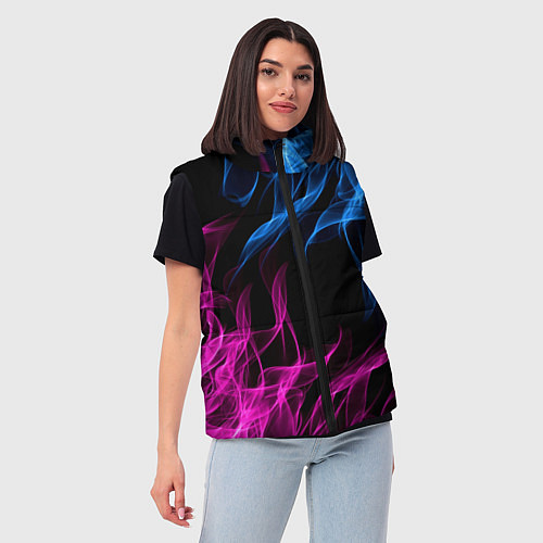 Женский жилет БИТВА ОГНЕЙ / 3D-Красный – фото 3