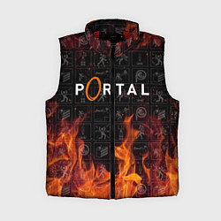 Женский жилет PORTAL, цвет: 3D-красный