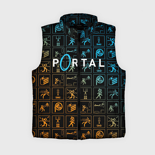 Женский жилет PORTAL / 3D-Черный – фото 1