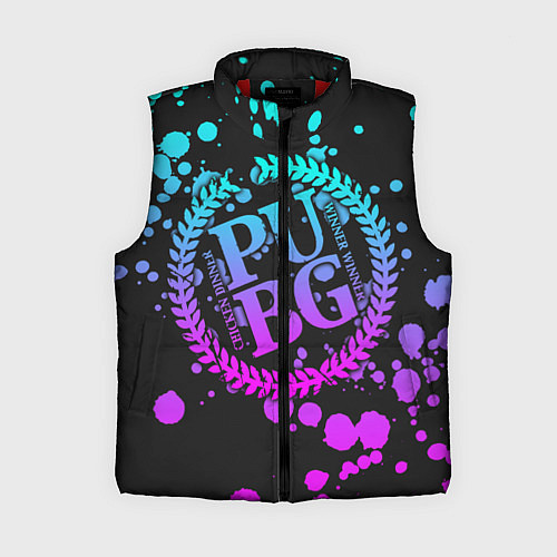Женский жилет PUBG / 3D-Красный – фото 1