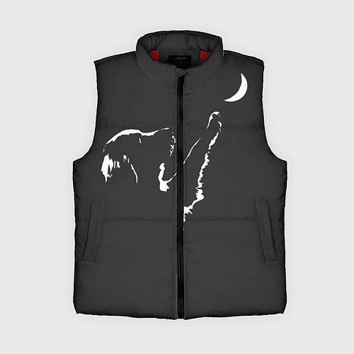 Женский жилет Лунопёс / 3D-Красный – фото 1