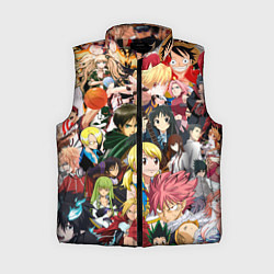 Женский жилет Аниме коллаж