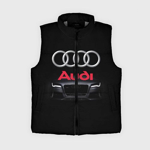 Женский жилет AUDI / 3D-Светло-серый – фото 1