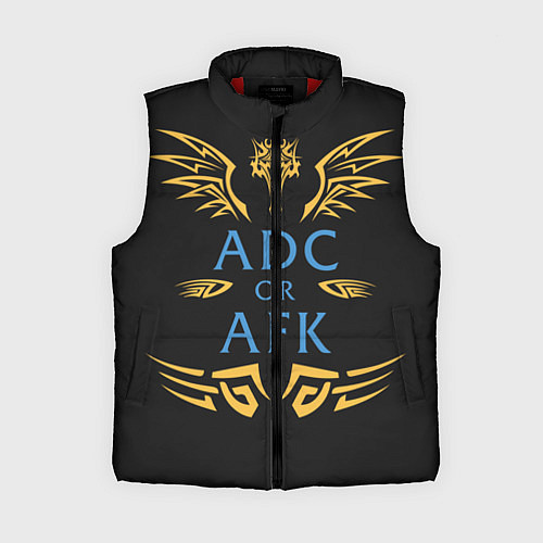 Женский жилет ADC of AFK / 3D-Красный – фото 1
