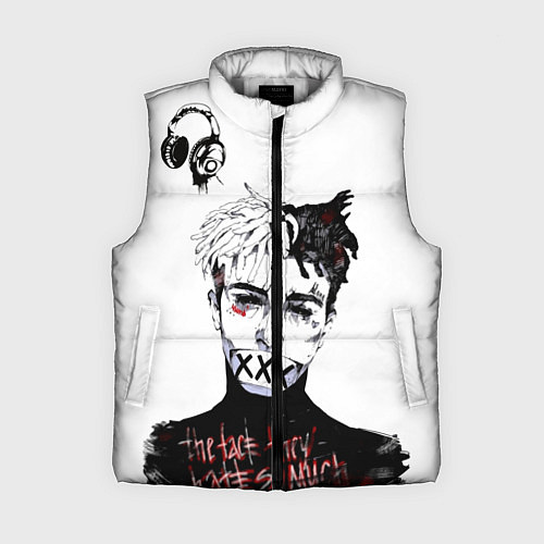 Женский жилет Xxxtentacion / 3D-Светло-серый – фото 1