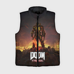 Женский жилет DOOM ETERNAL, цвет: 3D-черный