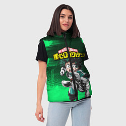 Женский жилет MY HERO ACADEMIA, цвет: 3D-красный — фото 2