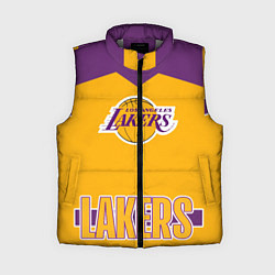 Женский жилет Los Angeles Lakers, цвет: 3D-светло-серый