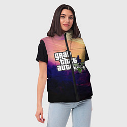Женский жилет GTA 5, цвет: 3D-светло-серый — фото 2