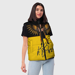 Женский жилет Kobe Bryant, цвет: 3D-красный — фото 2