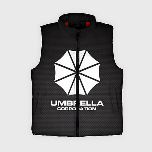 Женский жилет Umbrella Corporation / 3D-Красный – фото 1