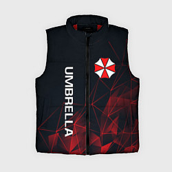 Женский жилет UMBRELLA CORP, цвет: 3D-красный