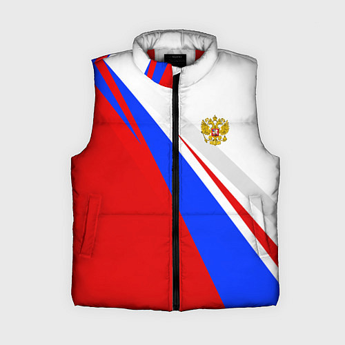 Женский жилет Россия / 3D-Красный – фото 1