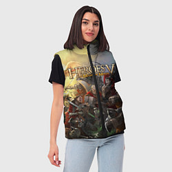 Женский жилет Heroes of Might and Magic, цвет: 3D-красный — фото 2
