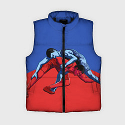 Женский жилет Борьба, цвет: 3D-черный