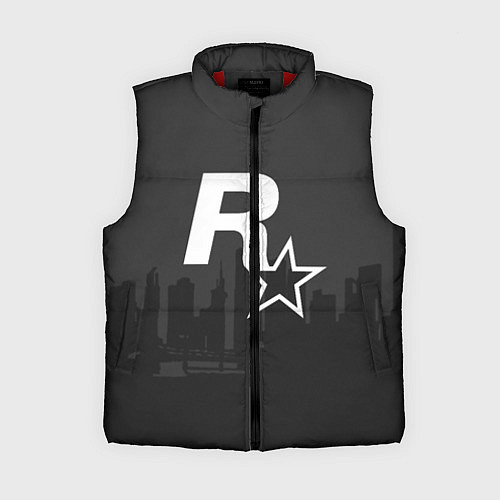 Женский жилет ROCKSTAR / 3D-Красный – фото 1