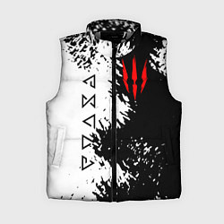 Женский жилет THE WITCHER, цвет: 3D-светло-серый