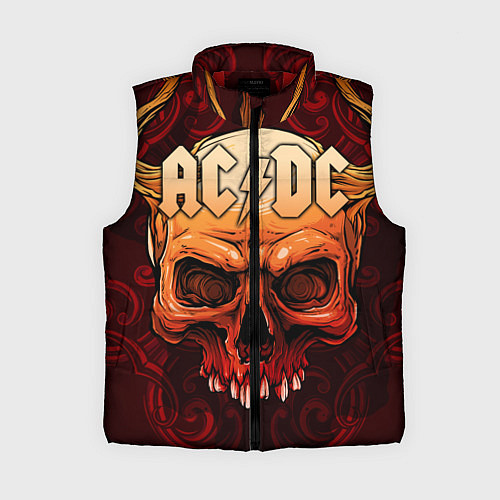 Женский жилет ACDC / 3D-Красный – фото 1