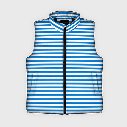 Женский жилет Тельняшка ВДВ / 3D-Черный – фото 1