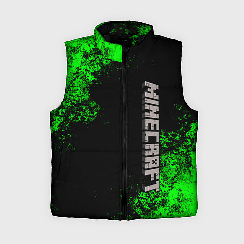 Женский жилет MINECRAFT / 3D-Черный – фото 1