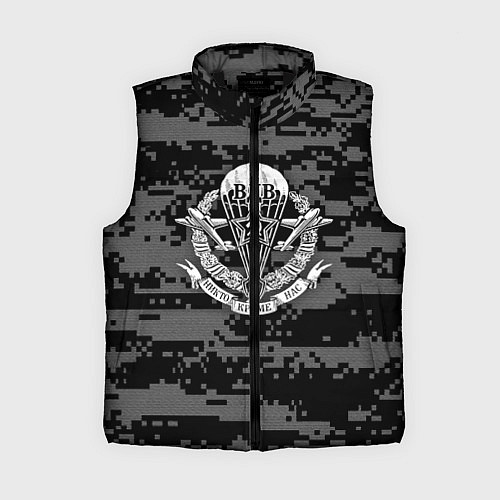 Женский жилет ВДВ СССР / 3D-Черный – фото 1