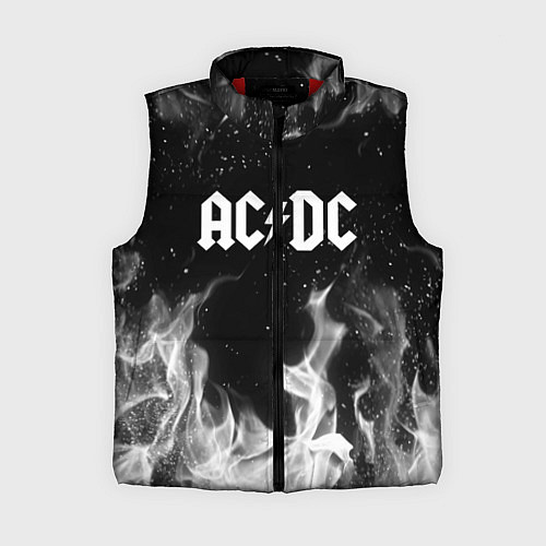 Женский жилет AC DC / 3D-Красный – фото 1
