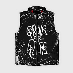 Женский жилет GROVE STREET GTA, цвет: 3D-красный