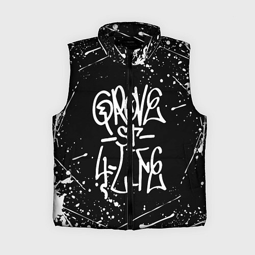 Женский жилет GROVE STREET GTA / 3D-Черный – фото 1