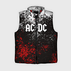Женский жилет AC DC, цвет: 3D-красный