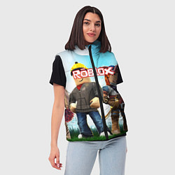 Женский жилет ROBLOX, цвет: 3D-красный — фото 2