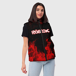 Женский жилет ROBLOX, цвет: 3D-красный — фото 2