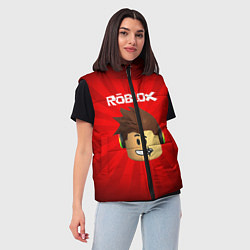 Женский жилет ROBLOX, цвет: 3D-красный — фото 2