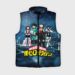 Женский жилет Моя геройская академия, цвет: 3D-светло-серый