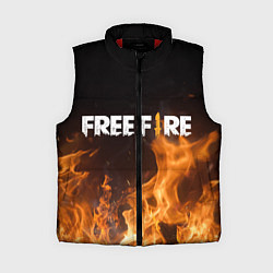 Женский жилет FREE FIRE, цвет: 3D-красный